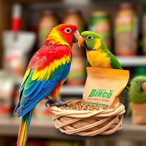 Online shop offering bird food delivery