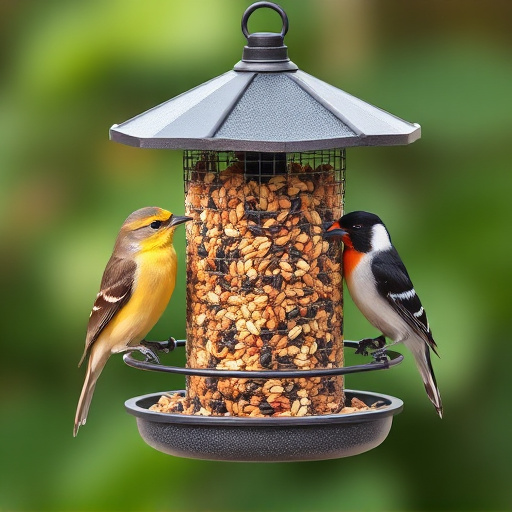 Craft a Clean, No-Mess Bird Food Mix for Feeders