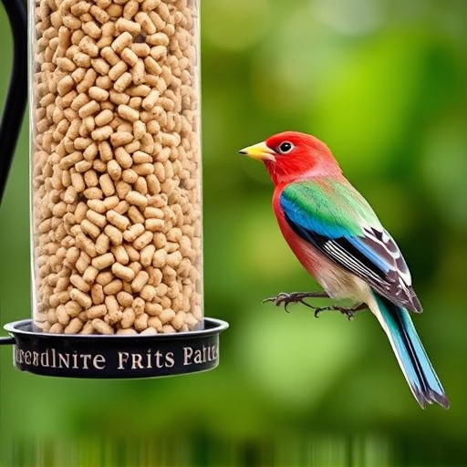 Ready-to-use suet pellets for birds