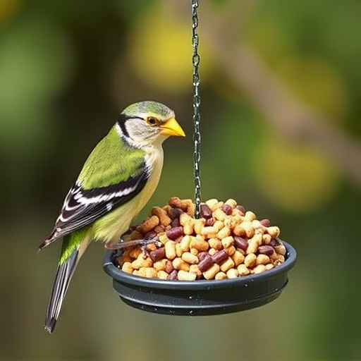 Ready-to-use suet pellets for birds