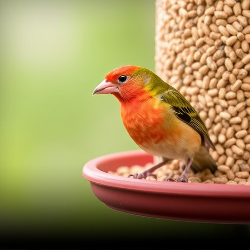Ready-to-use suet pellets for birds