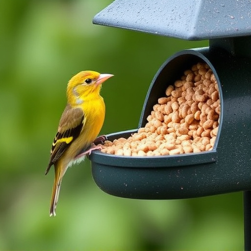 Ready-to-use suet pellets for birds