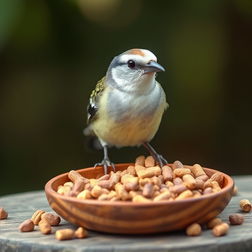 Ready-to-use suet pellets for birds