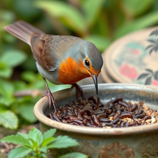 Nurturing UK Robins: Top Natural Foods Year-Round