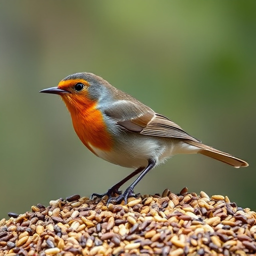 Nurturing Robins: Preferred Feed for Healthy Joy