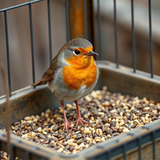 Caged Ground Feeders: Simulating Nature for Robins &amp; Wrens