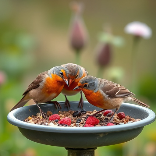 Enhance Wild Bird Habitat with Natural Ground Feeder