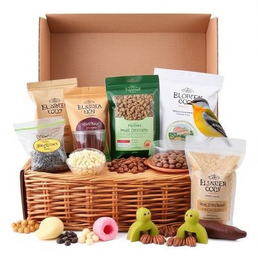 Seasonal bird food subscription assortment