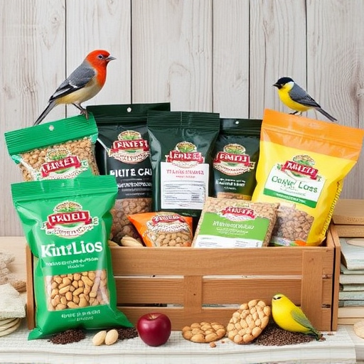 Seasonal bird food subscription assortment