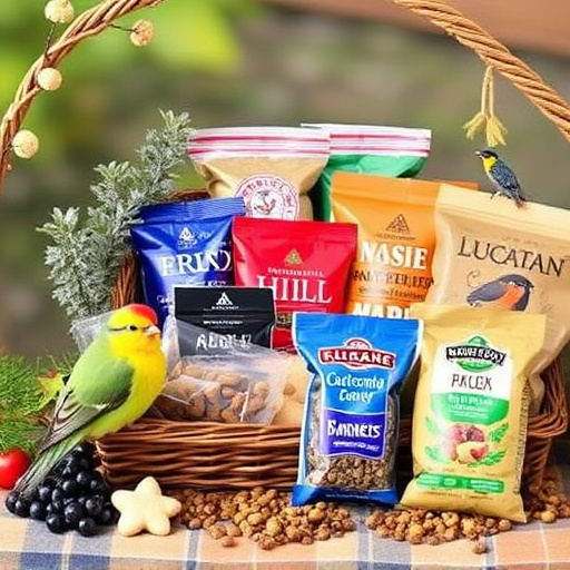 Seasonal bird food subscription assortment