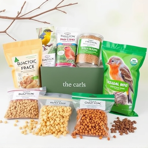 Seasonal bird food subscription assortment