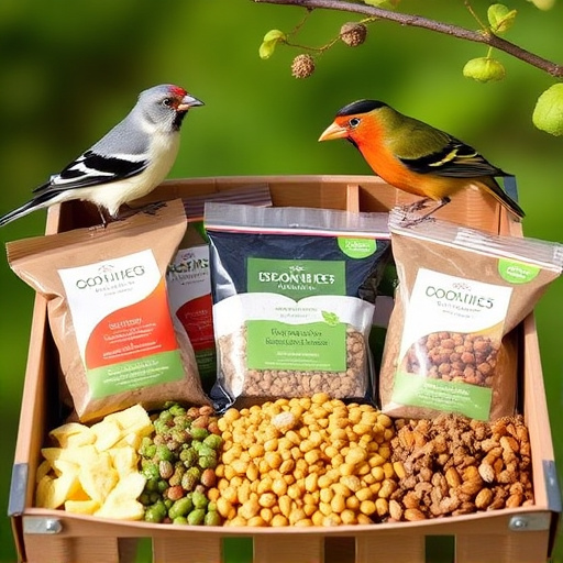 Seasonal bird food subscription assortment