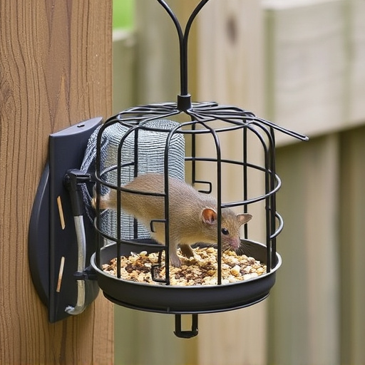 Secure feeder preventing rodent access