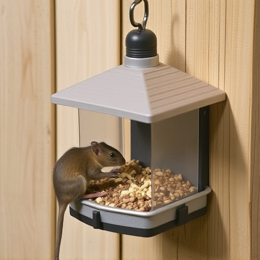 Secure feeder preventing rodent access