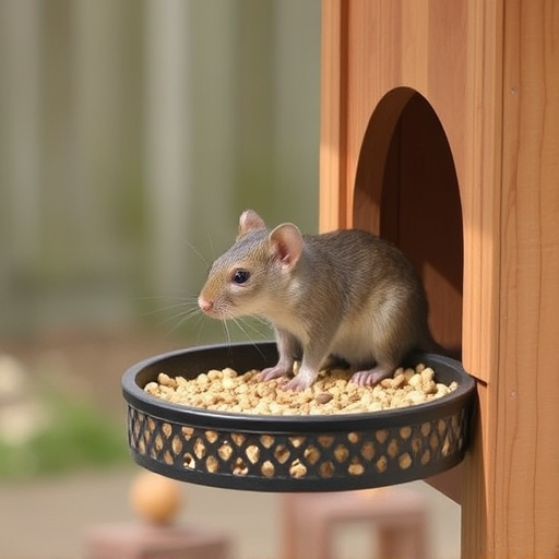 Secure feeder preventing rodent access
