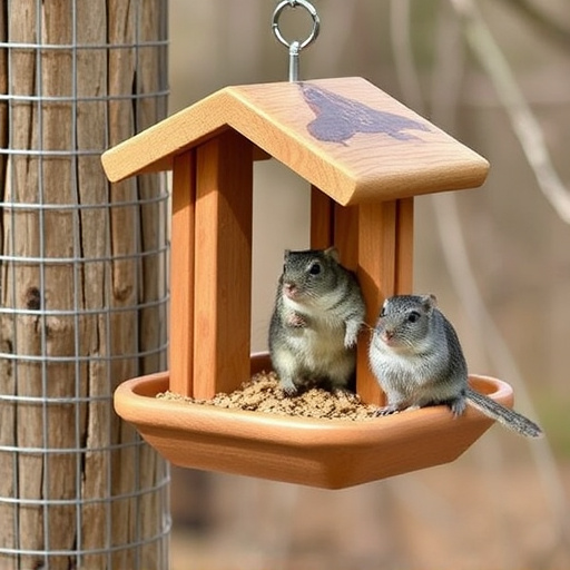 Secure feeder preventing rodent access