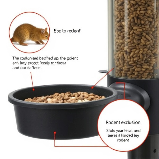 Seed feeder with rodent exclusion features