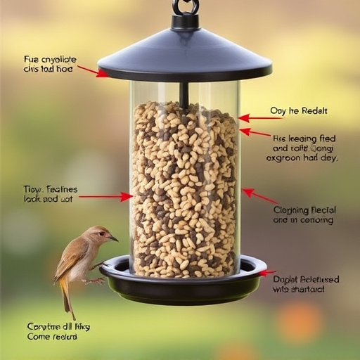 Seed feeder with rodent exclusion features