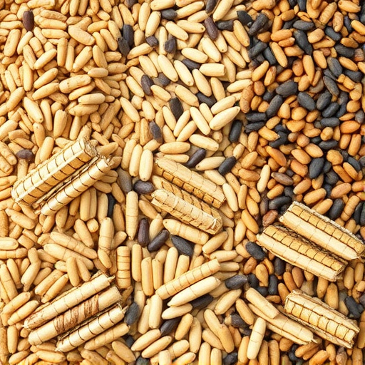 Selection of seed mixes for UK birds