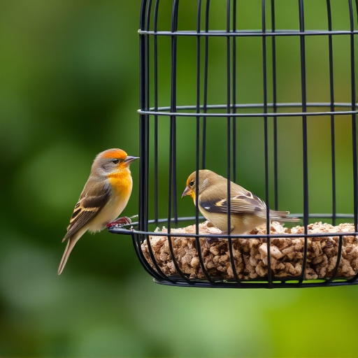 Optimal Nutrition: Best Caged Ground Feeders for Small Birds