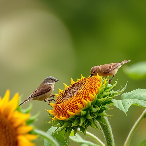 Sunflower Hearts: Nourishing Tiny Garden Birds Naturally