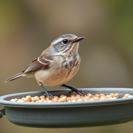 Optimizing Small Bird Health with Mealworm Feeder Design