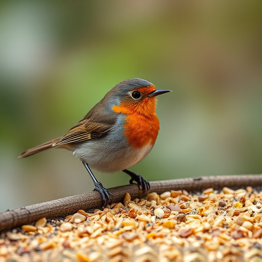 Soft food blend for wild robins