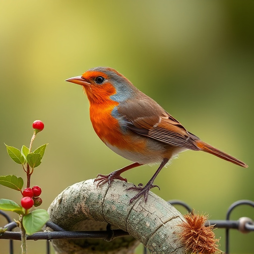 Soft food blend ideal for robins