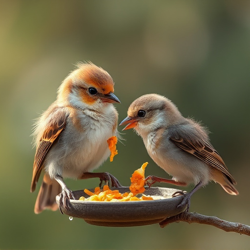 Nurturing Fledglings: Natural Diet for Healthy Birds