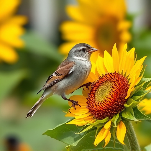 Sunflower Hearts: Nutritious Treats for Garden Birds' Health