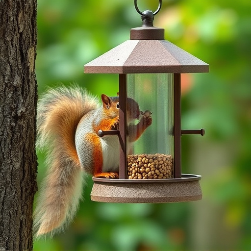 Secure Bird Food: Safely Stop Squirrel Theft