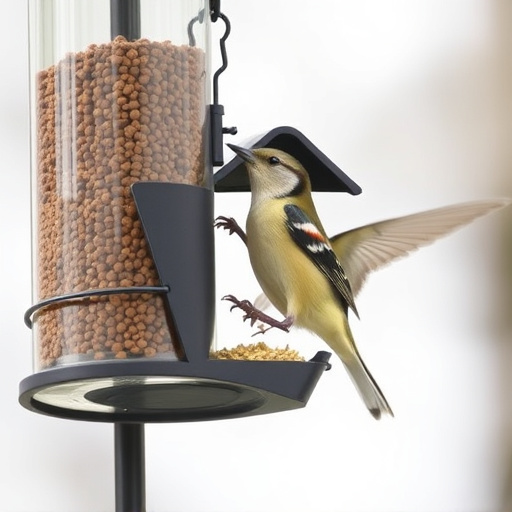 Sturdy bird feeder with anti-squirrel design
