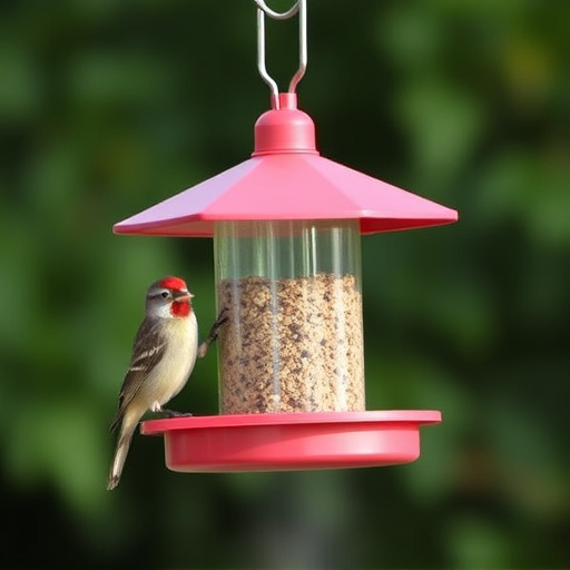 Sturdy bird feeder with anti-squirrel design