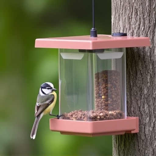 Sturdy bird feeder with anti-squirrel design
