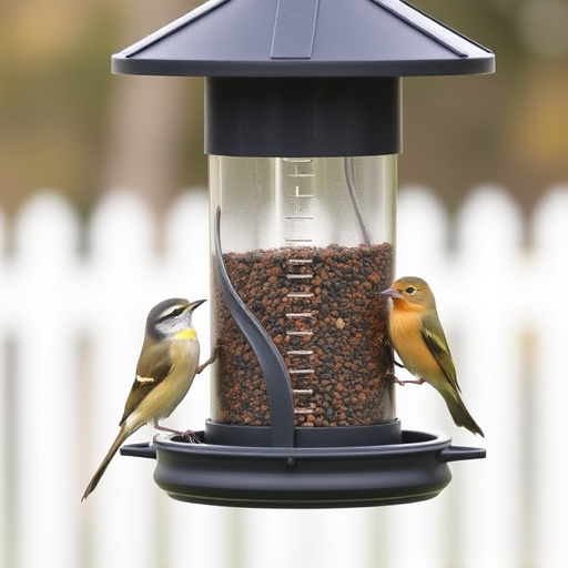 Sturdy bird feeder with anti-squirrel design