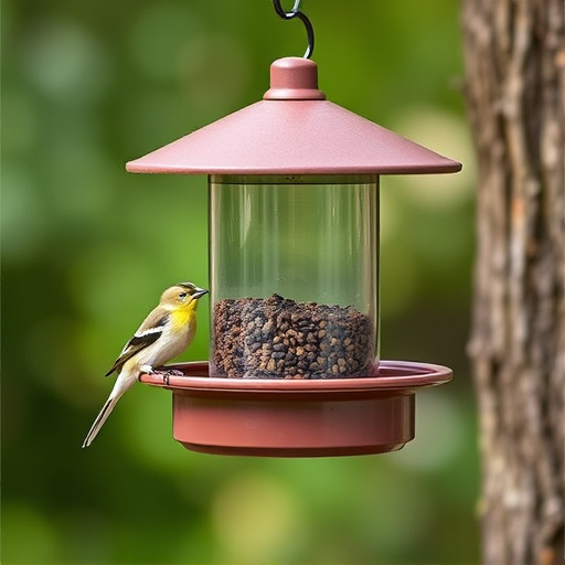Sturdy bird feeder with anti-squirrel design