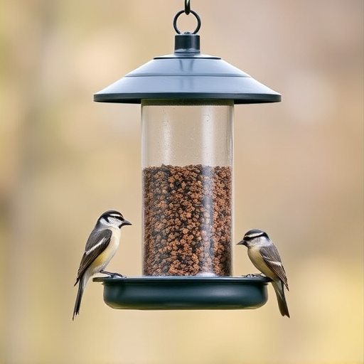 Sturdy bird feeder with anti-squirrel design