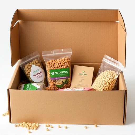 Subscription box with seeds and pellets