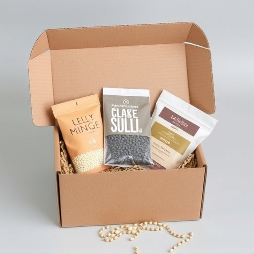 Subscription box with seeds and pellets