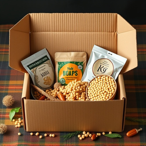 Subscription box with seeds and pellets