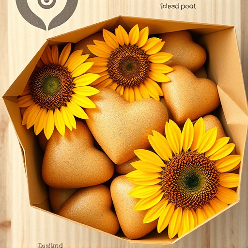 Sunflower hearts in eco packaging