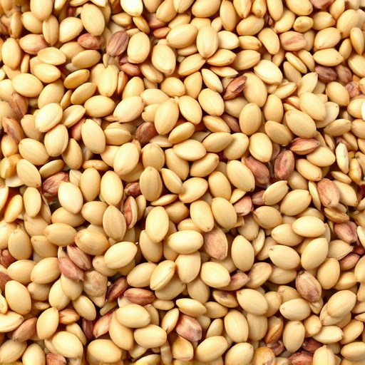 Sunflower seeds and grains mix