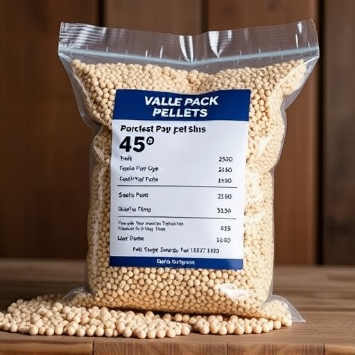 Value pack suet pellets in bulk