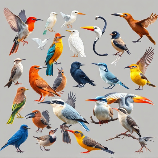 Variety of bird