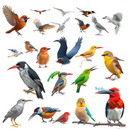Variety of bird