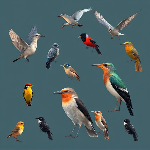Variety of bird