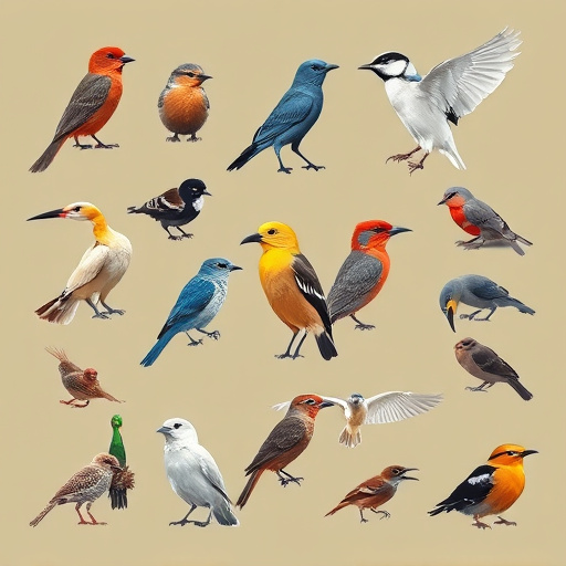 Variety of bird