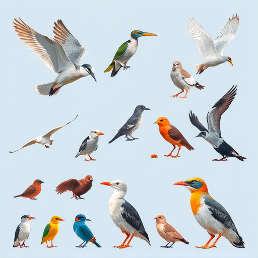 Variety of bird