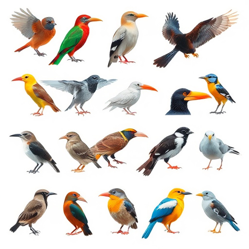 Variety of bird