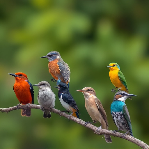Variety of bird